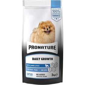 Pronature 3 kg Küçük Irk Kuzulu ve Pirinçli Yavru Köpek Maması