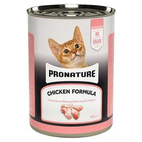 Pronature 400 gr Kitten Tavuklu Ezme Tahılsız Yavru Kedi Konservesi