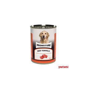 Pronature 400 gr Sığırlı Ezme Yetişkin Köpek Konservesi