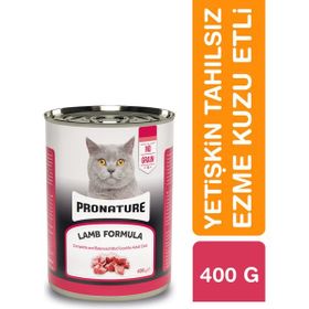 Pronature Adult Ezme Kuzu Etli 400 gr Tahılsız Yetişkin Yaş Kedi Maması