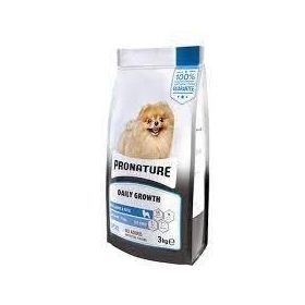 Pronature Daily Growth Kuzu Eti ve Pirinçli Küçük Irk 3 kg Yavru Köpek Maması