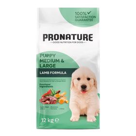 Pronature Daily Growth Kuzu Etli ve Pirinçli12 kg Küçük Irk Yavru Kuru Köpek Maması