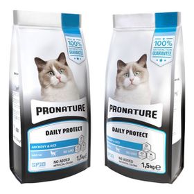 Pronature Daily Protect Hamsili 2x1.5 kg Yetişkin Kedi Maması