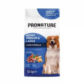 Pronature Daily Protect Kuzu Etli ve Pirinçli 12 kg Orta ve Büyük Irk Yetişkin Kuru Köpek Maması