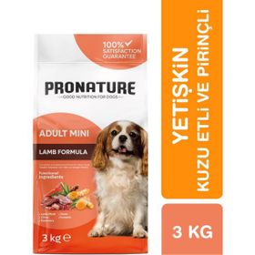 Pronature Daily Protect Kuzu Etli ve Pirinçli 3 kg Küçük Irk Yetişkin Kuru Köpek Maması