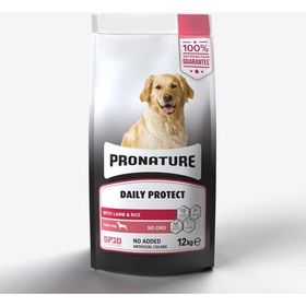 Pronature Daily Protect Kuzu Etli ve Pirinçli Yetişkinler İçin 12 kg Köpek Maması