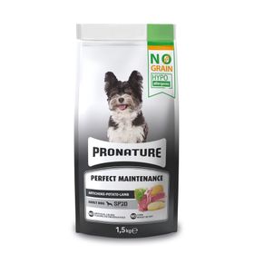 Pronature Perfect Maintenance Kuzu Etli Patatesli ve Enginarlı 1.5 kg Tahılsız Yetişkin Kuru Köpek Maması