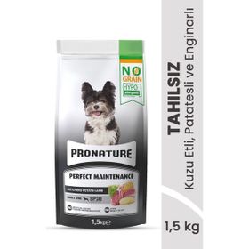 Pronature Perfect Maintenance Kuzu Etli Patatesli ve Enginarlı 1.5 kg Tahılsız Yetişkin Kuru Köpek Maması