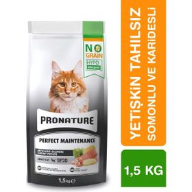 Pronature Perfect Maintenance Somonlu Enginarlı 1.5 kg Tahılsız Yetişkin Kuru Kedi Maması