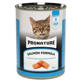 Pronature Somonlu Ezme Kısırlaştırılmış Tahılsız 400 gr Yetişkin Kedi Konservesi