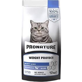 Pronature Sterilised Hamsili ve Pirinçli Pronature Weight Protect Cat Anchovy 10 kg Kısır Kedi Maması
