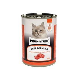 Pronature Yetişkin Sığır Etli Tahılsız Yaş 400 gr Kedi Mama