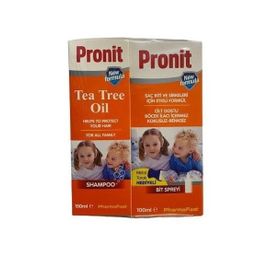 Pronit Bit Spreyi 100 ml + Şampuan 150 ml + Çelik Tarak