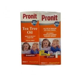 Pronit Bit Spreyi 100 ml + Şampuan 150 ml + Çelik Tarak