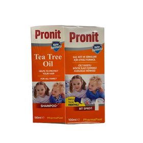 Pronit Bit Spreyi 100 ml + Şampuan 150 ml + Çelik Tarak