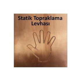 ProPazar Bakır Duvara Monte Statik Topraklama Levhası