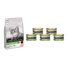 Proplan 4x85 gr Sterilised Ton ve Somonlu Kısırlaştırılmış Kedi Konservesi