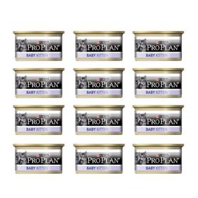 Proplan Baby Kitten Tavuklu 12x85 gr Yavru Kedi Konservesi