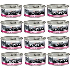 Proplan Delicate Hindili 12x85 gr Kedi Konserve Maması