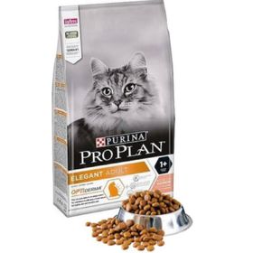 Proplan Elegant 1 kg Hassas Deri Somonlu Açık Kuru Kedi Maması
