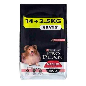 Proplan Medium Sensitive Skin Somonlu 14+2.5 kg Yetişkin Köpek Maması