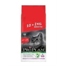 Proplan Optirenal Hindili Kısırlaştırılmış 10+2 kg Tüm Irklar İçin Yetişkin Kuru Kedi Maması