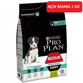 Proplan Puppy Orta Irk Kuzu Etli 1 kg Yavru Köpek Maması