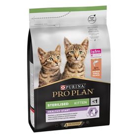 Proplan Sterilised Kitten Somonlu Kısır Yavru 3 kg Kedi Maması