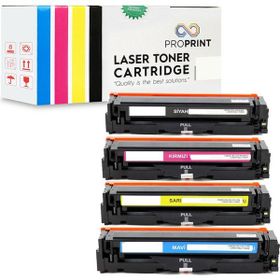 Proprint Canon CRG-054H Cmyk LBP-621CW Muadil Toner Set