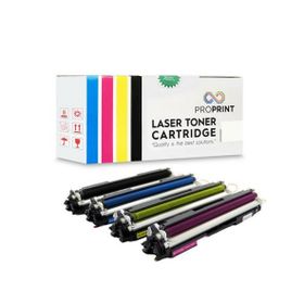 Proprint Canon LBP7018C 4 Renk Cmyk CRG729 Muadil Toner Set