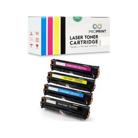 Proprint HP 125A 4 Renk Cmyk CM1312 Muadil Toner Set
