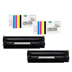 Proprint LBP6030B LBP6030W CRG725 2 Adet Muadil Toner