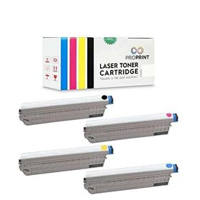 Proprint Oki MC760 MC760DNFAX Cmyk Muadil Toner Set