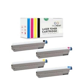 Proprint Oki MC760 MC770DNFAX Cmyk Muadil Toner Set