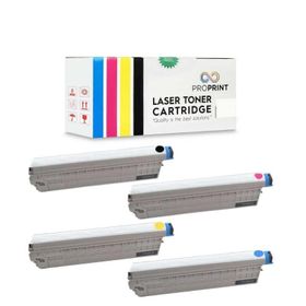 Proprint Oki MC760 MC770DNFAX Cmyk Muadil Toner Set