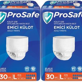 Prosafe 2 Paket 30'lu Büyük-Large Emici Külot Hasta Bezi