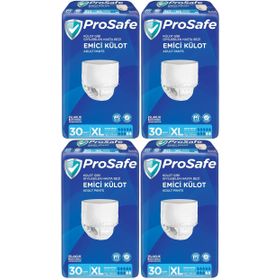 Prosafe 4 Paket 30'lu XL-Extra Large Emici Külot Hasta Bezi