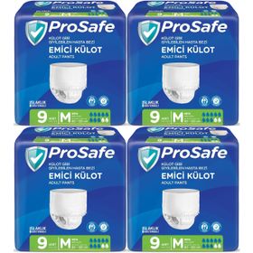 Prosafe 4 Paket 9'lu Orta-Medium Emici Külot Hasta Bezi