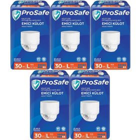 Prosafe 5 Paket 30'lu Büyük-Large Emici Külot Hasta Bezi