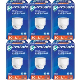 Prosafe 6 Paket 30'lü Büyük-Large Emici Külot Hasta Bezi