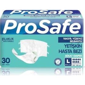 Prosafe 60'lı 30x2 L Belbantlı Yetişkin Hasta Bezi