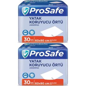 Prosafe 60x90 cm 2 Paket 30'lu Hasta Alt Açma Yatak Koruyucu Örtü
