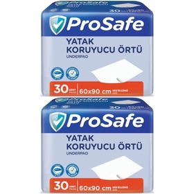 Prosafe 60x90 cm 2 Paket 30'lu Hasta Alt Açma Yatak Koruyucu Örtü