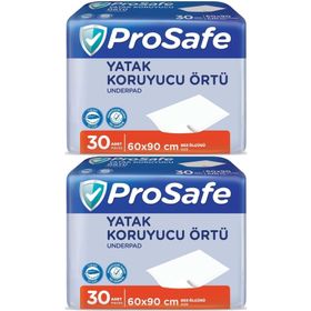 Prosafe 60x90 cm 2 Paket 30'lu Hasta Alt Açma Yatak Koruyucu Örtü