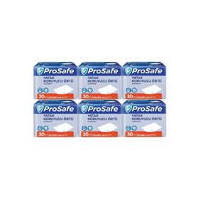 Prosafe 60x90 cm 6 Paket 30'lu Hasta Alt Açma Yatak Koruyucu Örtü
