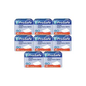 Prosafe 60x90 cm 8 Paket 30'lu Hasta Alt Açma Yatak Koruyucu Örtü