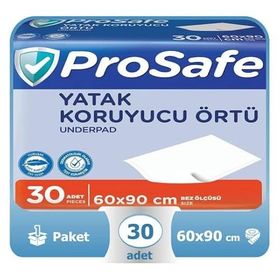 Prosafe 60x90 cm İç 30 Adet Hasta Alt Açma Yatak Koruyucu Örtü