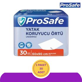 Prosafe 60x90 cm İç 30 Adet Hasta Alt Açma Yatak Koruyucu Örtü