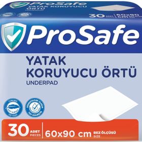 Prosafe 60x90 cm İç 30 Adet Hasta Alt Açma Yatak Koruyucu Örtü