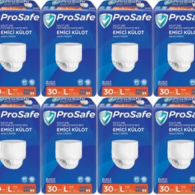 Prosafe 8 Paket 30'lu Büyük-Large Emici Külot Hasta Bezi